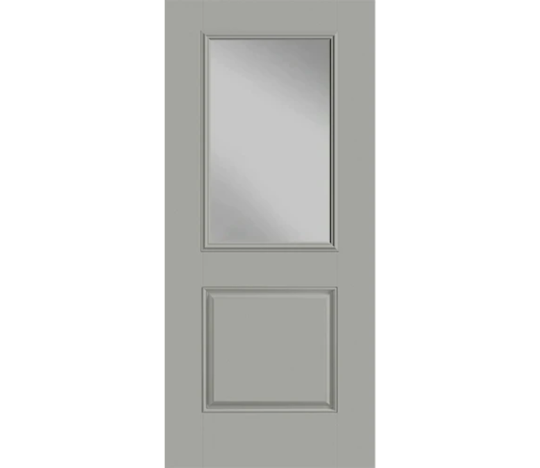 San Jose Half Light 1 Panel Fiberglass Entry Door