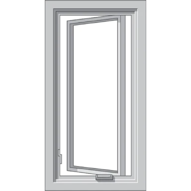 San Jose Pella Hurricane Shield Series Vinyl Casement Window