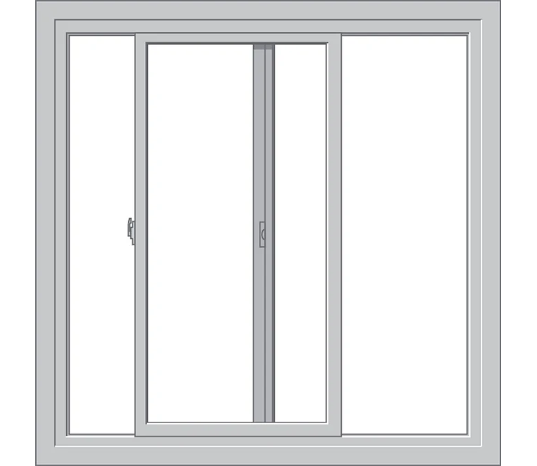 San Jose Pella Hurricane Shield Series Vinyl Sliding Window